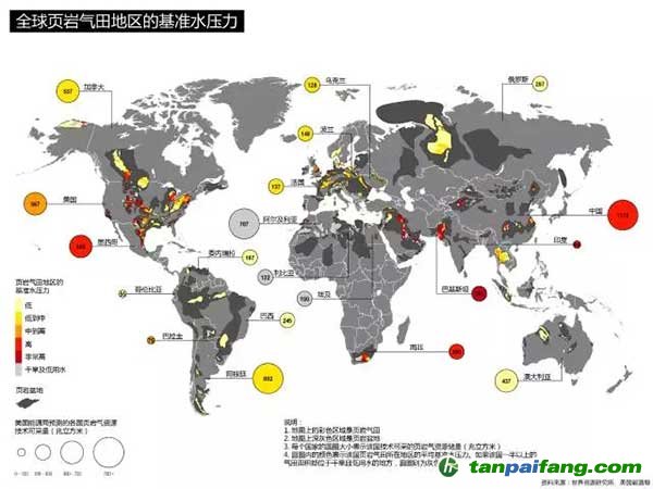 專家報告|全球大部分頁巖氣遠(yuǎn)景區(qū)與水資源風(fēng)險高發(fā)地區(qū)重疊