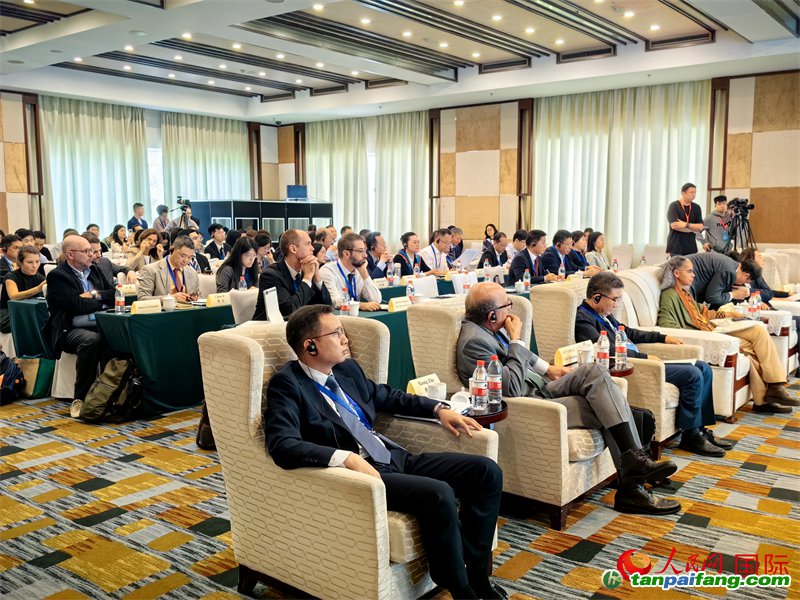 “通往COP30之路：中巴植樹造林和碳匯合作研討活動”現(xiàn)場。人民網(wǎng)記者 符園園攝