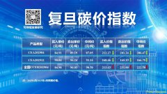 2025年4月復(fù)旦碳價(jià)指數(shù)發(fā)布！